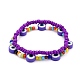 Perles de rocaille de verre étirer bracelets BJEW-JB06291-05-1