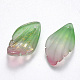 Two Tone Spray Painted Glass Pendants GLAA-T016-11E-2