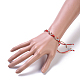 (Jewelry Parties Factory Sale)Adjustable Nylon Cord Braided Bead Bracelets BJEW-JB04416-02-3