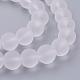 Chapelets de perles en verre transparent GLAA-S031-12mm-13-1