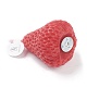Rauchfreie Aromatherapiekerzen in Erdbeerform DIY-C001-04A-2