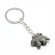 Synthetic & Natural Gemstone Keychain KEYC-S253-03-3