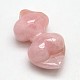 Colgantes naturales de cuarzo rosa G-D448-07-2