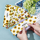 90 pièces 9 styles étiquette en papier savon motif fleur DIY-WH0399-69-032-5