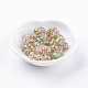Fleur photo perles de verre imprimé GLAA-E399-8mm-B01-2