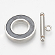 201 Stainless Steel Toggle Clasps X-STAS-T037-06-2