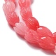 Chapelets de perles en corail synthétique G-Q1007-01B-01-2