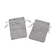 Bolsas con cordón de imitación de poliéster bolsas de embalaje ABAG-XCP0001-06-1