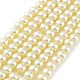 Chapelets de perles rondes en verre peint X-HY-Q003-6mm-21-2