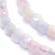 Chapelets de perles en morganite naturelle G-D0003-B07-3