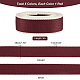 PandaHall Elite 15M 5 Colors Polyester Flat Ribbons OCOR-PH0002-45-2