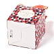 Рождественские тематические бумажные складные подарочные коробки CON-G012-01D-5