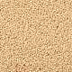 シリンダーシードビーズ  不透明色の光沢  均一サイズ  小麦  2x1.5mm  穴：0.8mm  約888個/10g X-SEED-H001-H11-2