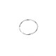 925 orecchini a cerchio da donna in argento sterling EJEW-BB71541-B-1