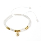 Handmade Evil Eye Lampwork Stretch Bracelets Set for Girl Women BJEW-JB06864-4
