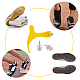 Gorgecraft 51 pièces 2 styles chaussures de piste accessoires de bricolage DIY-GF0005-11-5
