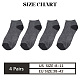 Calcetines tobilleros de poliéster para hombre&nbsp;AJEW-WH20060-43-2
