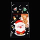 Самоклеящийся пластиковый пакет для выпечки на рождественскую тематику ABAG-F006-03-7