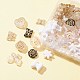 90 pièces 11 perles acryliques de style mixte MACR-FS0001-39-3