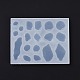 Stampi in silicone a forma di pepita di pietre preziose fai da te X-DIY-C048-01-4