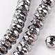 Non-magnetic Synthetic Hematite Beads Strands G-A140-10-1