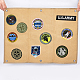 Nylon Badge Display Cloth DJEW-WH0011-03B-3