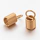 Ion Plating(IP) 304 Stainless Steel Coil Cord End STAS-K108-13G-1