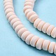 Chapelets de perle en pâte polymère manuel CLAY-N008-008-01-2