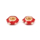 Perline in ottone&nbsp;KK-H524-15G-03-1