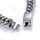 304 Stainless Steel Curb Chains Bracelets BJEW-E346-10P-3