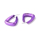 Boucles d'oreilles triangle en acrylique EJEW-P251-06-3