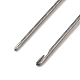 Perlennadeln aus Stahl mit Haken für Perlenspinner TOOL-C009-01B-07-2