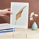 CHGCRAFT Acrylic Book Display Stand Display Easel Acrylic Book Easel for Book Magazine Comic Easel Phone Tablet Holder Book Stands for Display AJEW-WH0329-04A-3