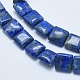 Chapelets de perles en lapis-lazuli naturel G-E446-08A-3