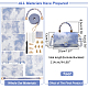 DIY Imitation Leather Sew on Women's Marble Pattern Handbag Making Kits DIY-WH0320-18B-2