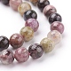 Natural Tourmaline Beads strands X-G-C076-6mm-10-3