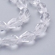 Chapelets de perles en verre GLAA-R024-15x10mm-12-3