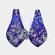 Lampwork grandi ciondoli&nbsp;FOIL-K003-01E-1