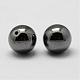 Non-magnetic Synthetic Hematite Beads G-P162-02-8mm-2