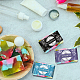 Pandahall elite 90 pz 9 etichette di carta sapone stile DIY-PH0006-95-2