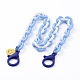 Collares de cadena de cable de acrílico personalizados NJEW-JN02884-01-1