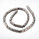 Electroplate Magnetic Synthetic Hematite Bead Strands G-A164-05B-05-2