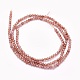 Natürlicher Granat Perlen Stränge G-O166-13B-2mm-2