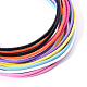 Fabricación de collar de cordón encerado 10pcs 10 colores NCOR-YW0001-01-5