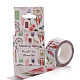 DIY cintas adhesivas decorativas del libro de recuerdos DIY-G003-Z-19-1