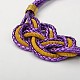 Trendy Braided Imitation Leather Matinee Necklaces for Women NJEW-PJN868-2-2
