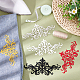 NBEADS 5 Pcs Embroidery Lace Flower Patches DIY-NB0007-79-5
