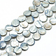 Chapelets de perles de coquillage naturel X-PBB251Y-3-1