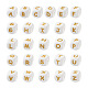 Biyun 52Pcs 26 Style Food Grade Eco-Friendly Silicone Beads SIL-BY0001-05-1