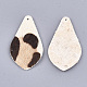 Pendentifs en cuir de vachette écologiques FIND-T045-21B-2